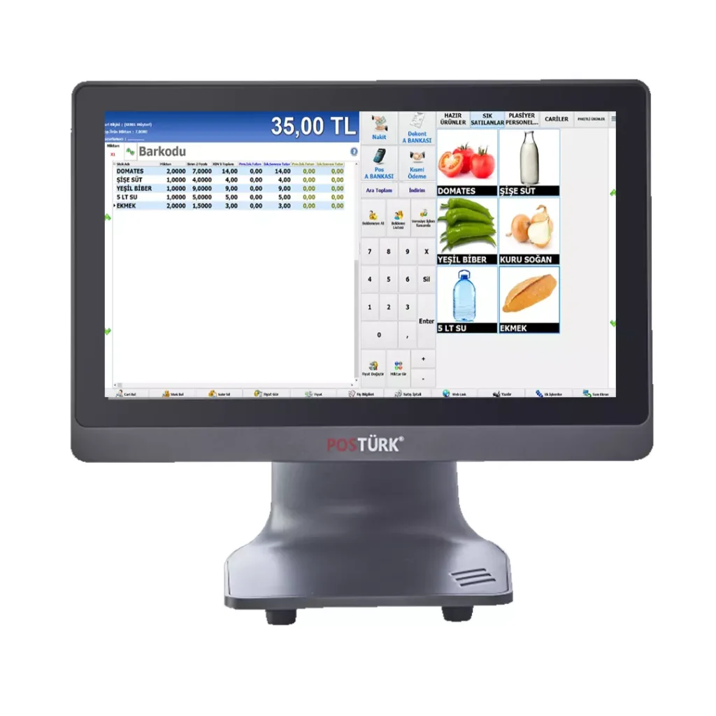Pos Bilgisayar Dokunmatik Bilgisayar